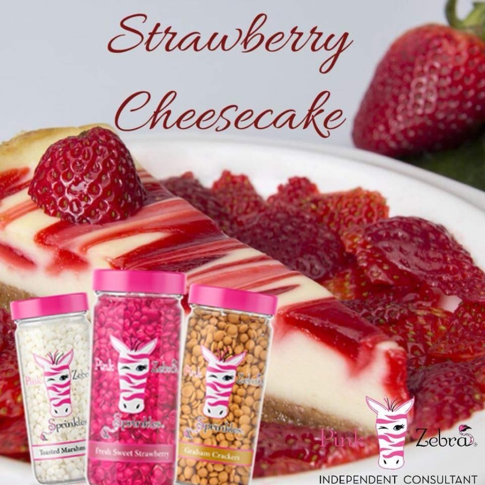 Pink zebra sprinkles